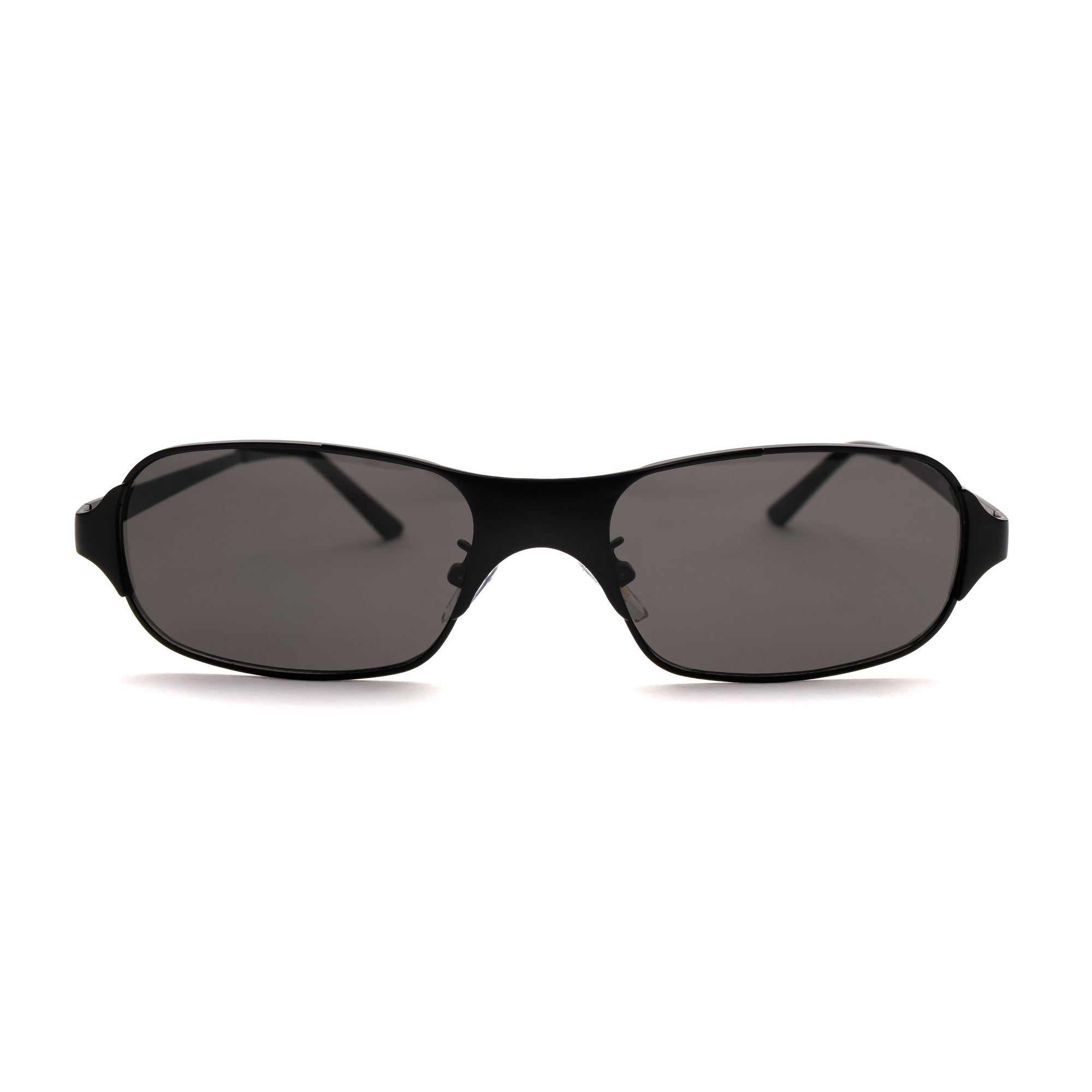 [ Baltic ] Unisex Metal Sunglasses : Black - projectshades