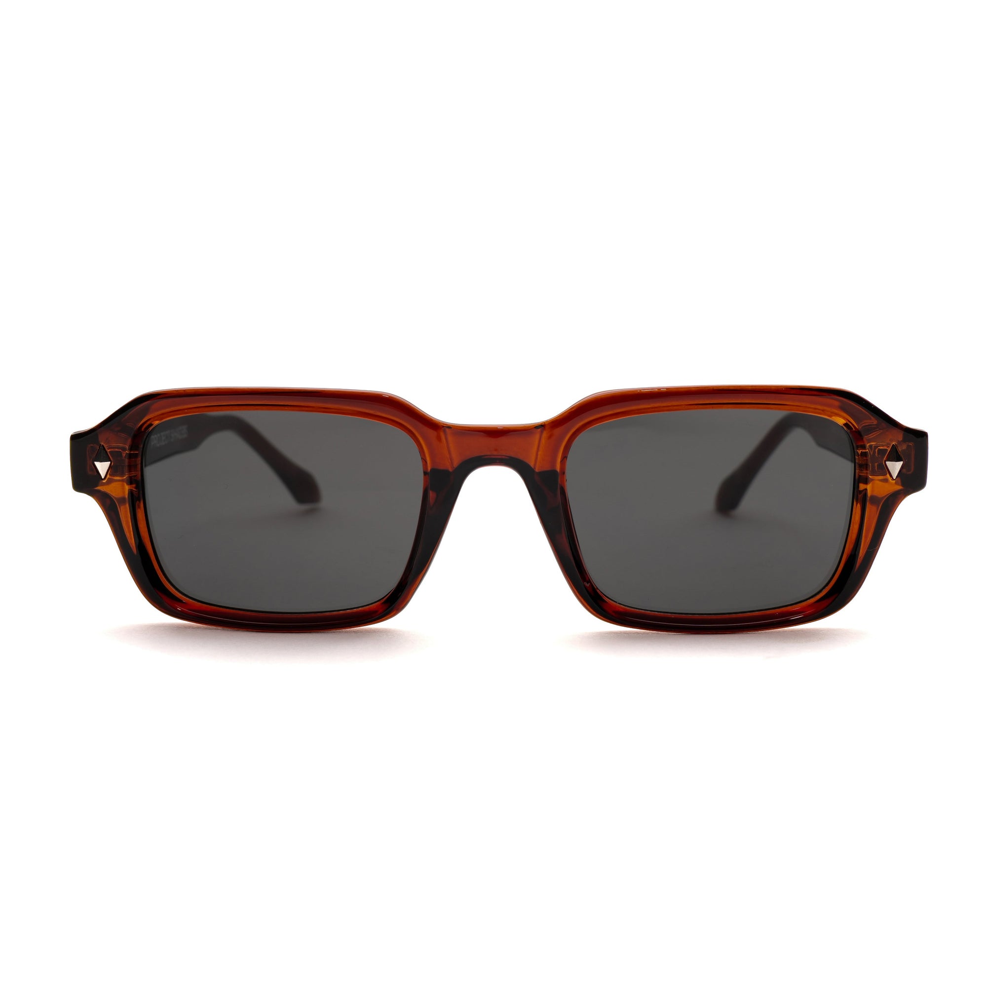 [ Hermes ] Everyday Rectangular Sunglasses : Brown - projectshades