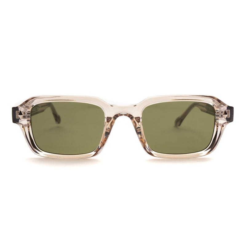 [ Hermes ] Everyday Rectangular Sunglasses : Green - projectshades