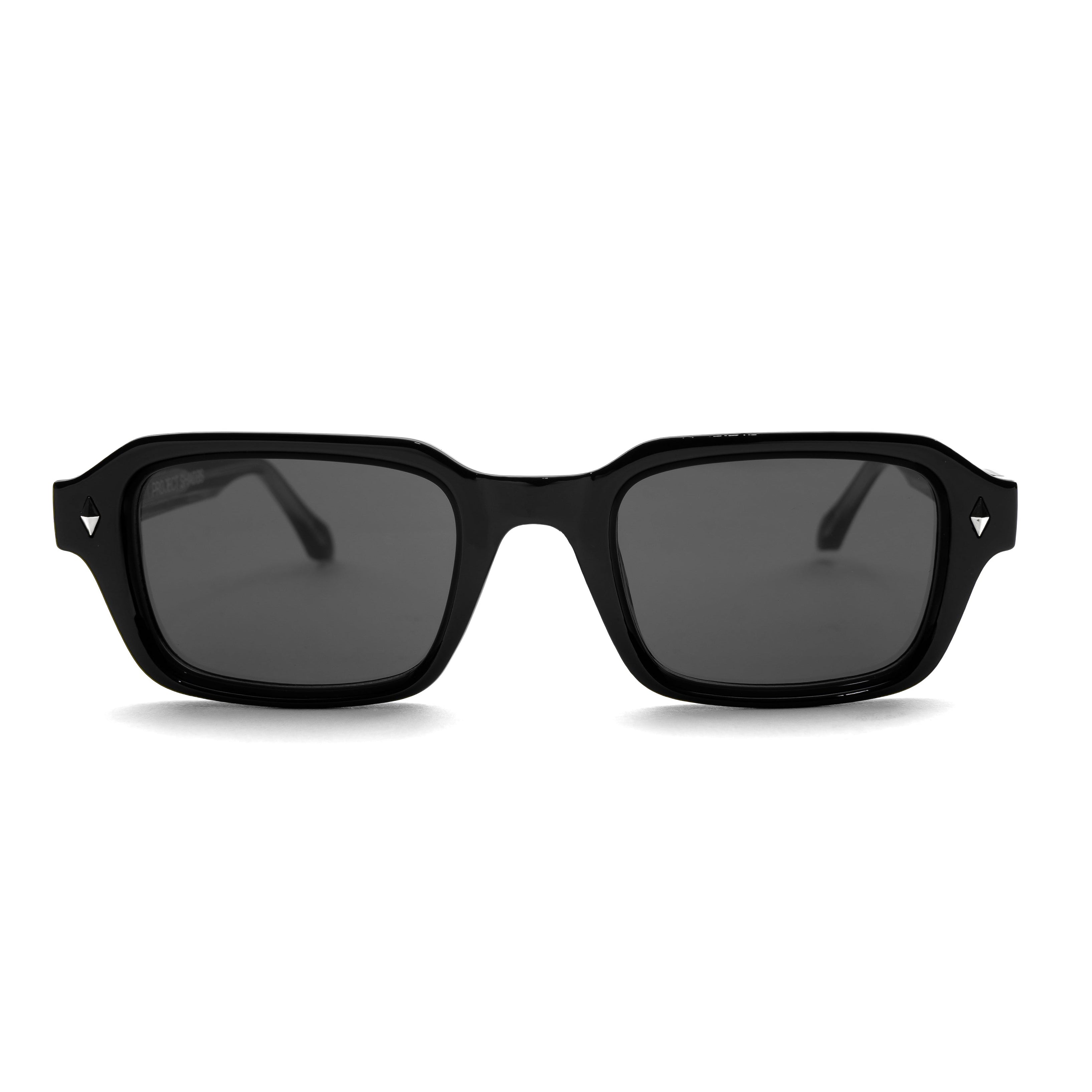 Hermes ] Everyday Rectangular Sunglasses : Black | Project Shades