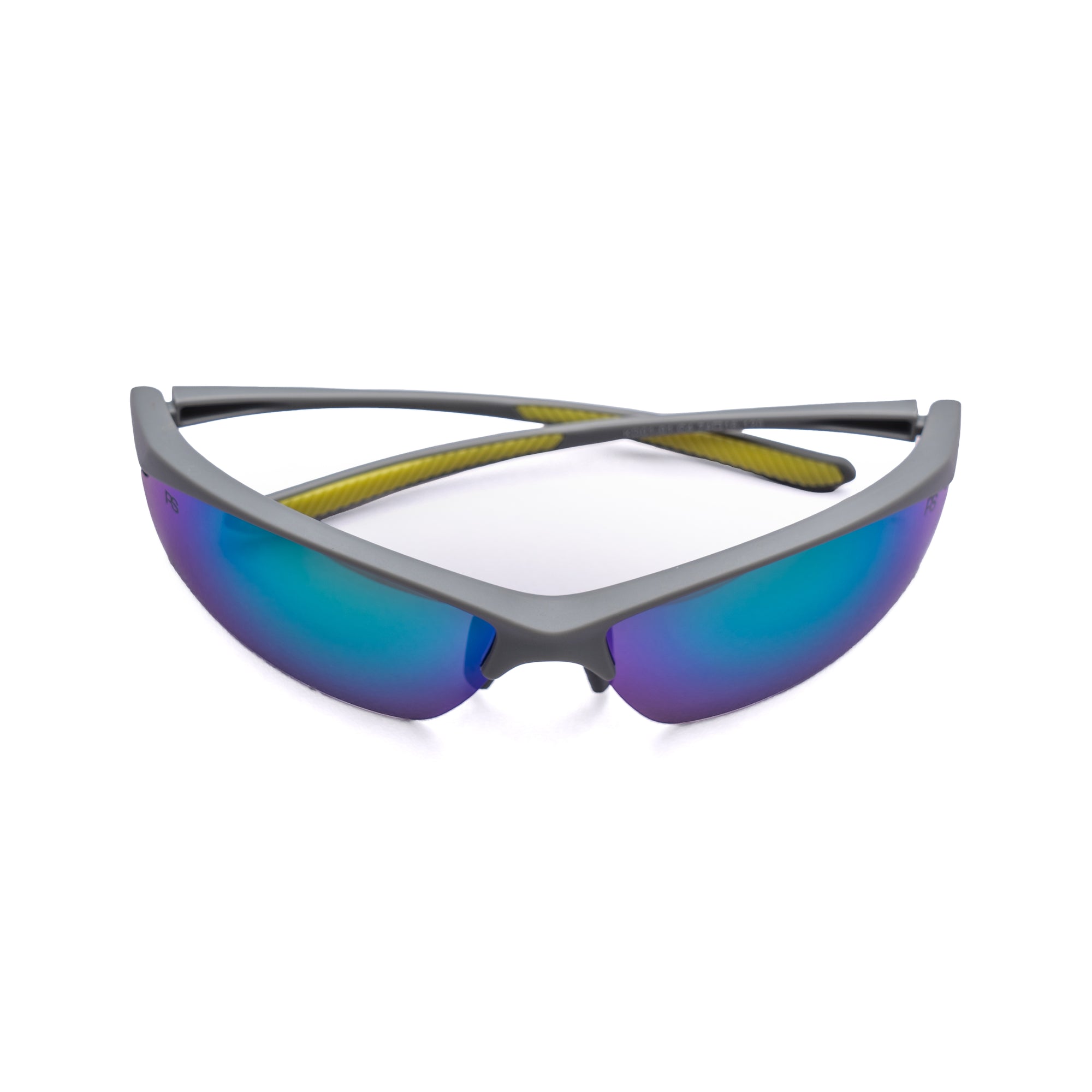 [ Lex ] Polarised Sports Sunglasses : Blue - projectshades