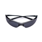 [ Lex ] Polarised Sports Sunglasses : Black/Black - projectshades