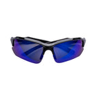 [ Zod ] Semi-Rimless Polarised Sunglasses : Blue - projectshades
