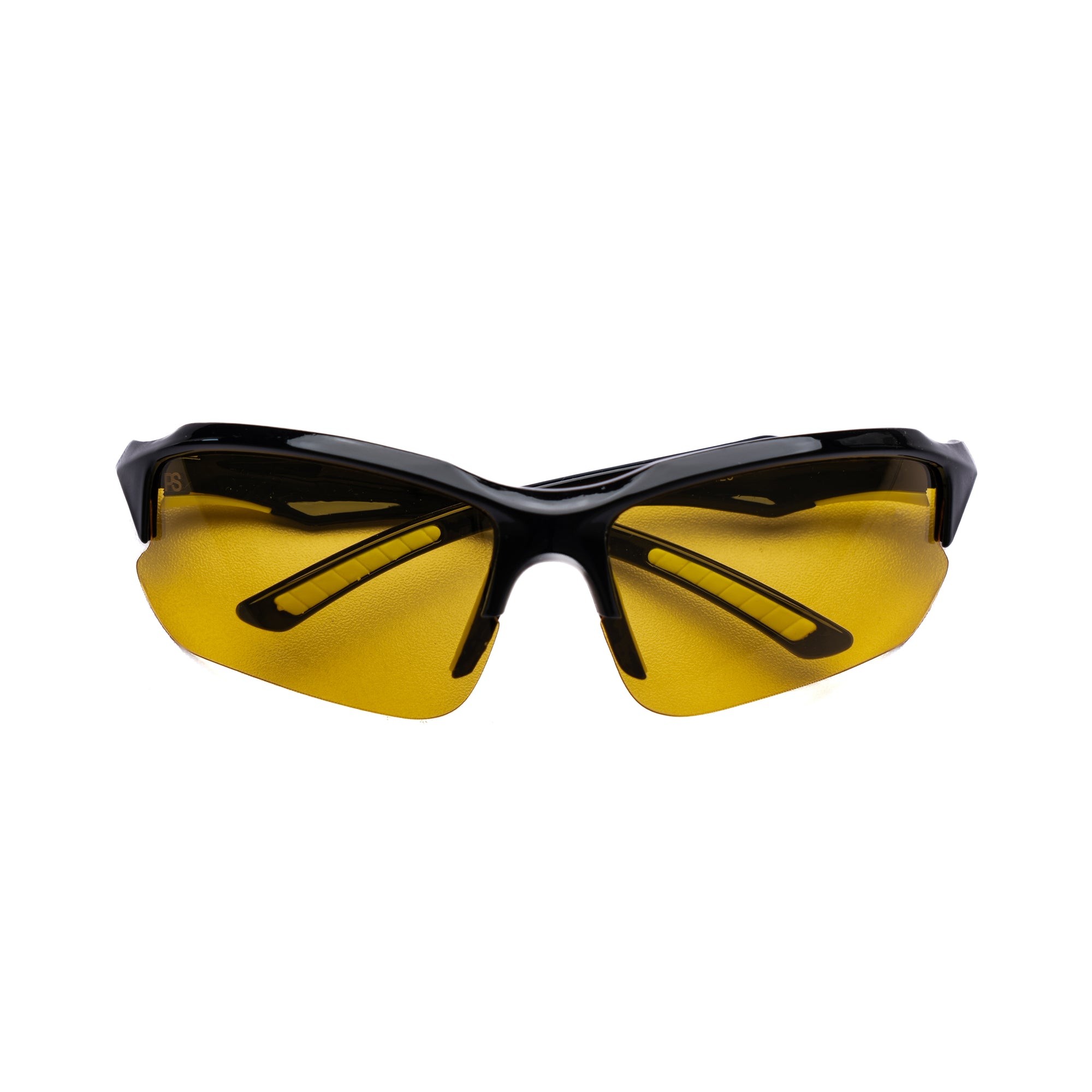 [ Zod ] Semi-Rimless Polarised Sunglasses : Yellow - projectshades