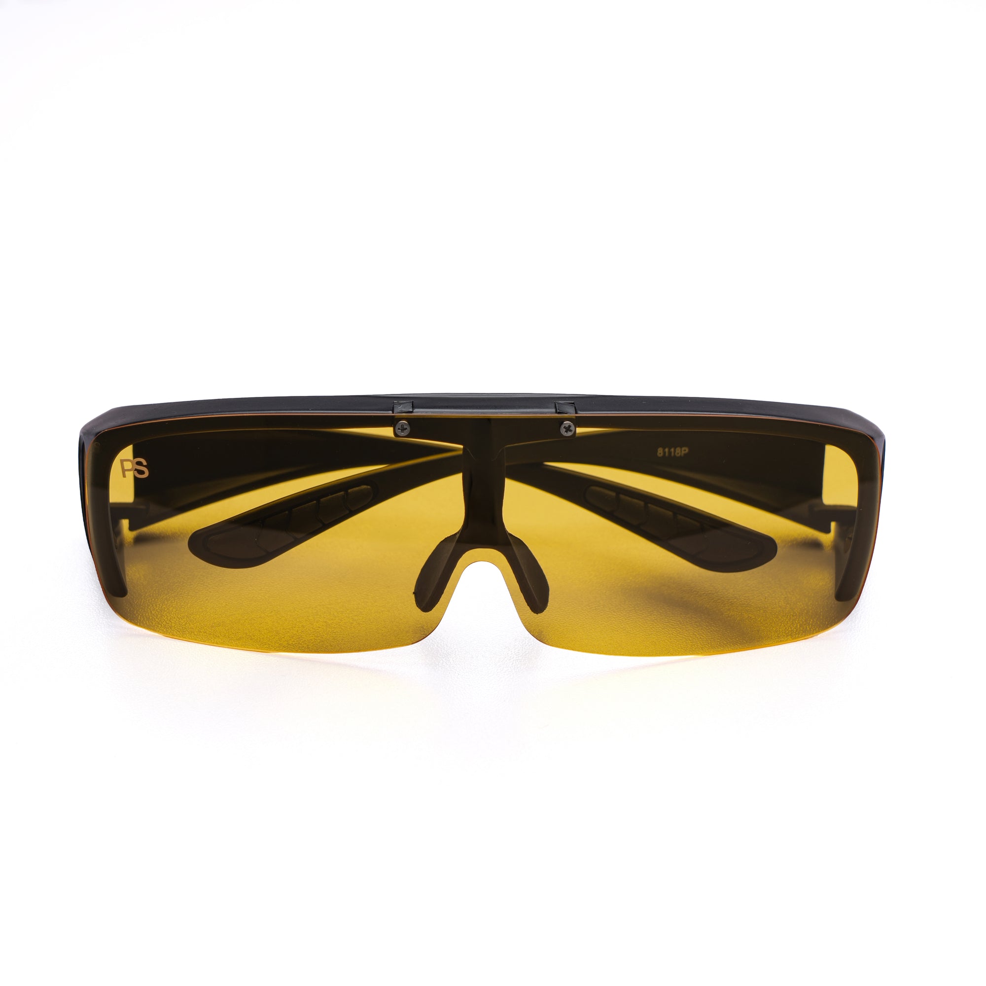 [ Mongul ] Flip-Up Polarsied Sunglasses : Yellow - projectshades