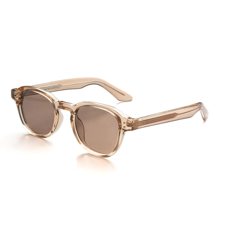[ Icarus ] Retro Round Sunglasses : Emerald