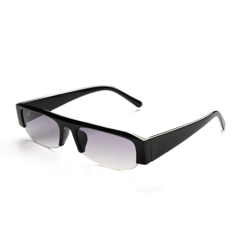 [ Nemesis ] Flat-top Y2k Sunglasses : Purple