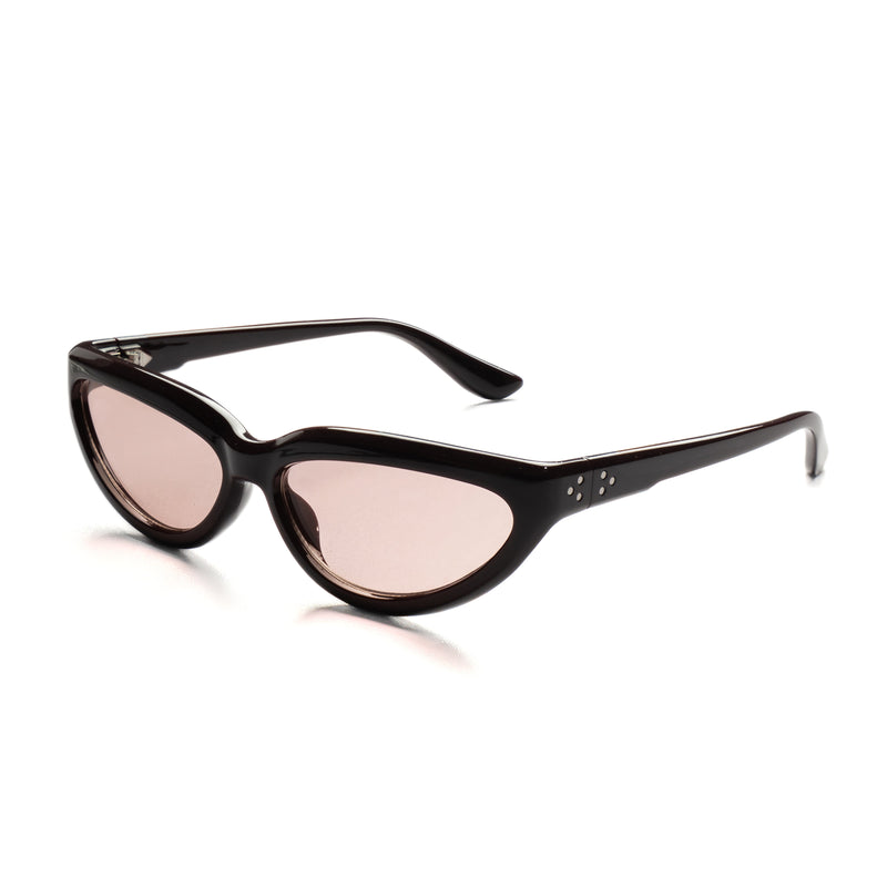[ Helen ] Y2k Cateye Sunglasses : Pink
