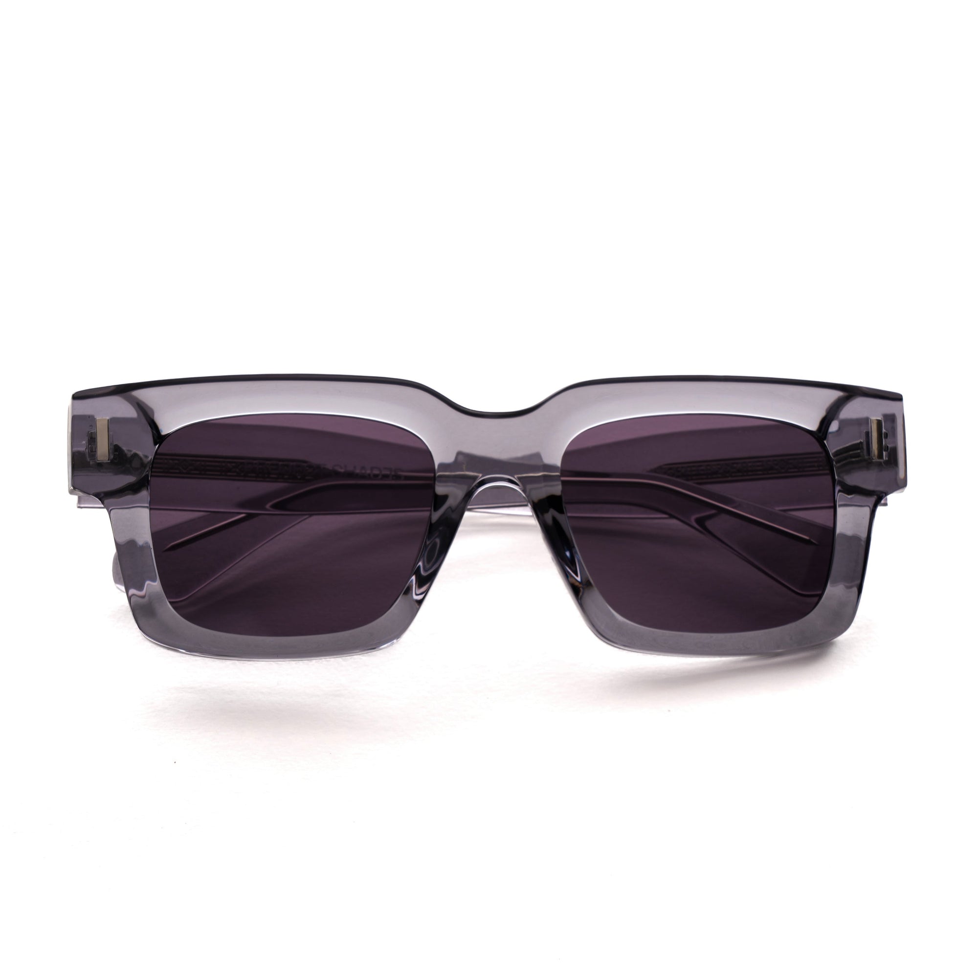 [ Archetype ] Oversized Rectangular Sunglasses : Purple - projectshades