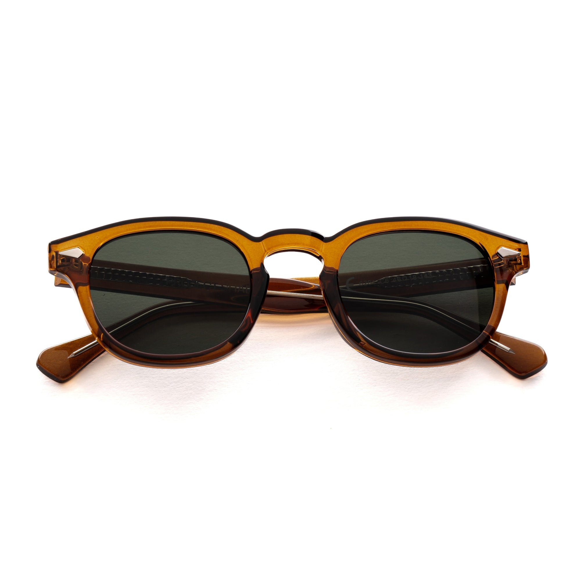 [ Depp ] Premium Unisex Sunglasses : Brown Olive - projectshades