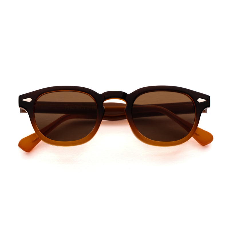 [ Depp ] Premium Unisex Sunglasses : Brown Ombre - projectshades
