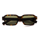 [ Apollo ] Rectangular Unisex Sunglasses : Leopard Green - projectshades