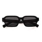 [ Apollo ] Rectangular Unisex Sunglasses : Black - projectshades