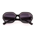 [ Blockout ] Oversized Oval Sunglasses : Purple - projectshades