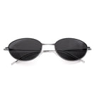 [ Fade ] Oval Polarised Sunglasses : Black - projectshades