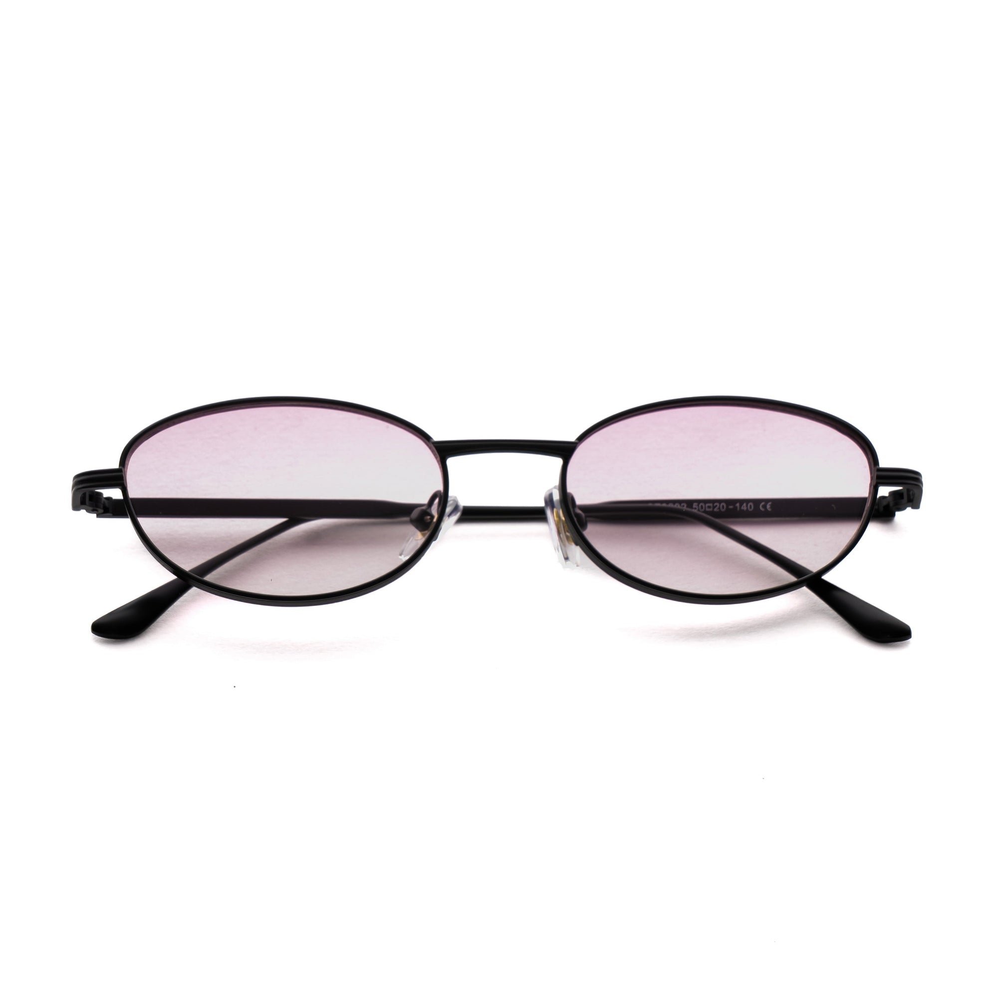 [ Orbit ] Oval Sleek Sunglasses : Pink - projectshades