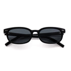 [ Offduty ] Classic Rectangular Sunglasses : Black - projectshades
