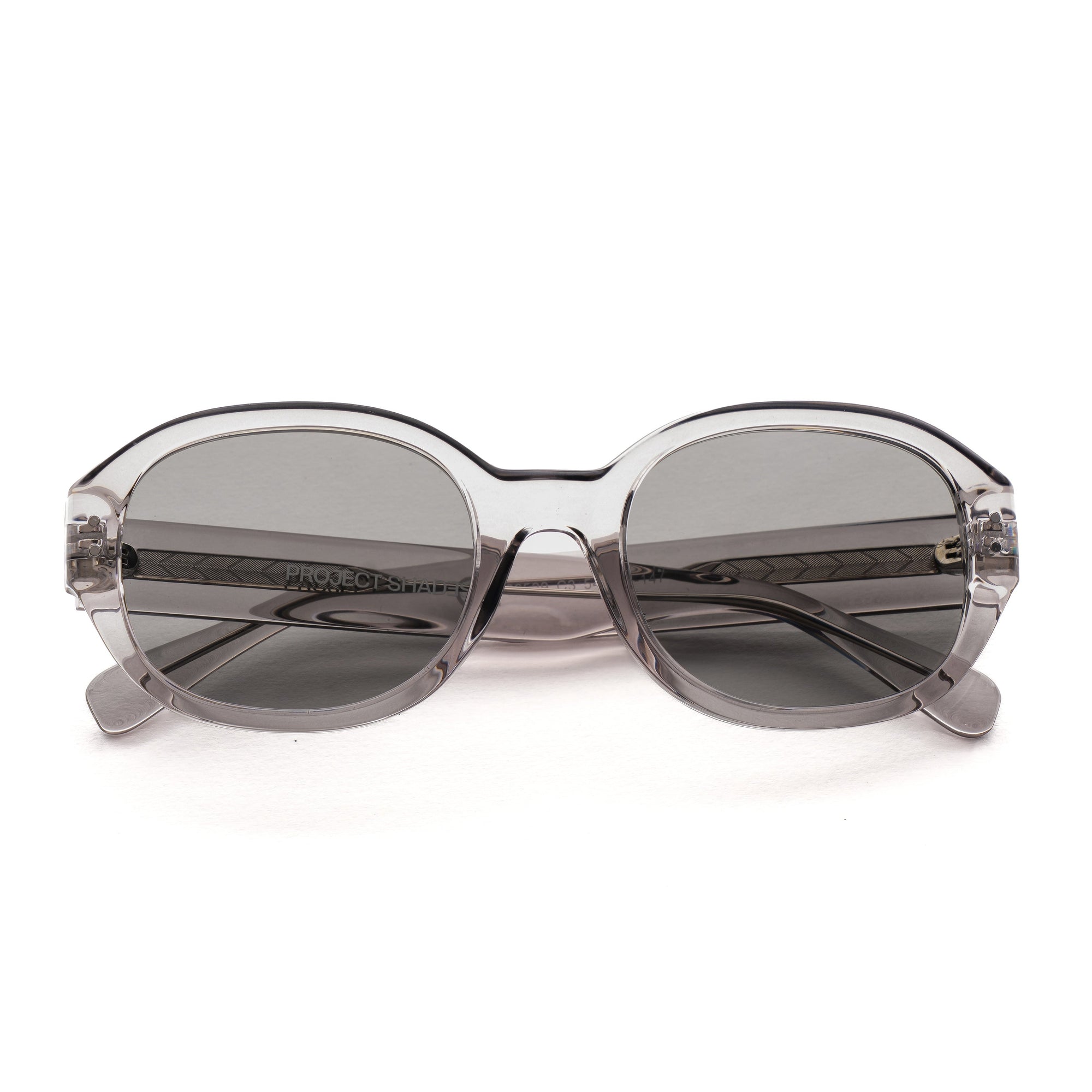 [ Forme ] Classic Round Sunglasses : Gray - projectshades