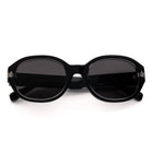 [ Forme ] Classic Round Sunglasses : Black - projectshades