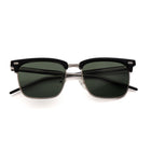 [ Offset ] Clubmaster Squared Sunglasses : Green - projectshades