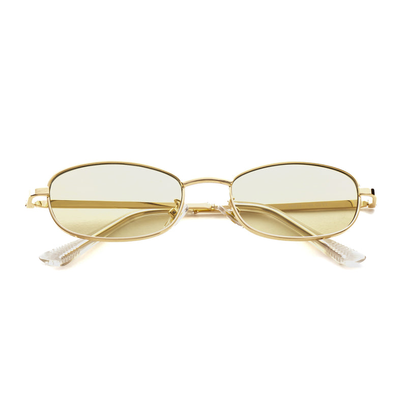 [ Lagoon ] Rectangular Unisex Sunglasses : Green - projectshades