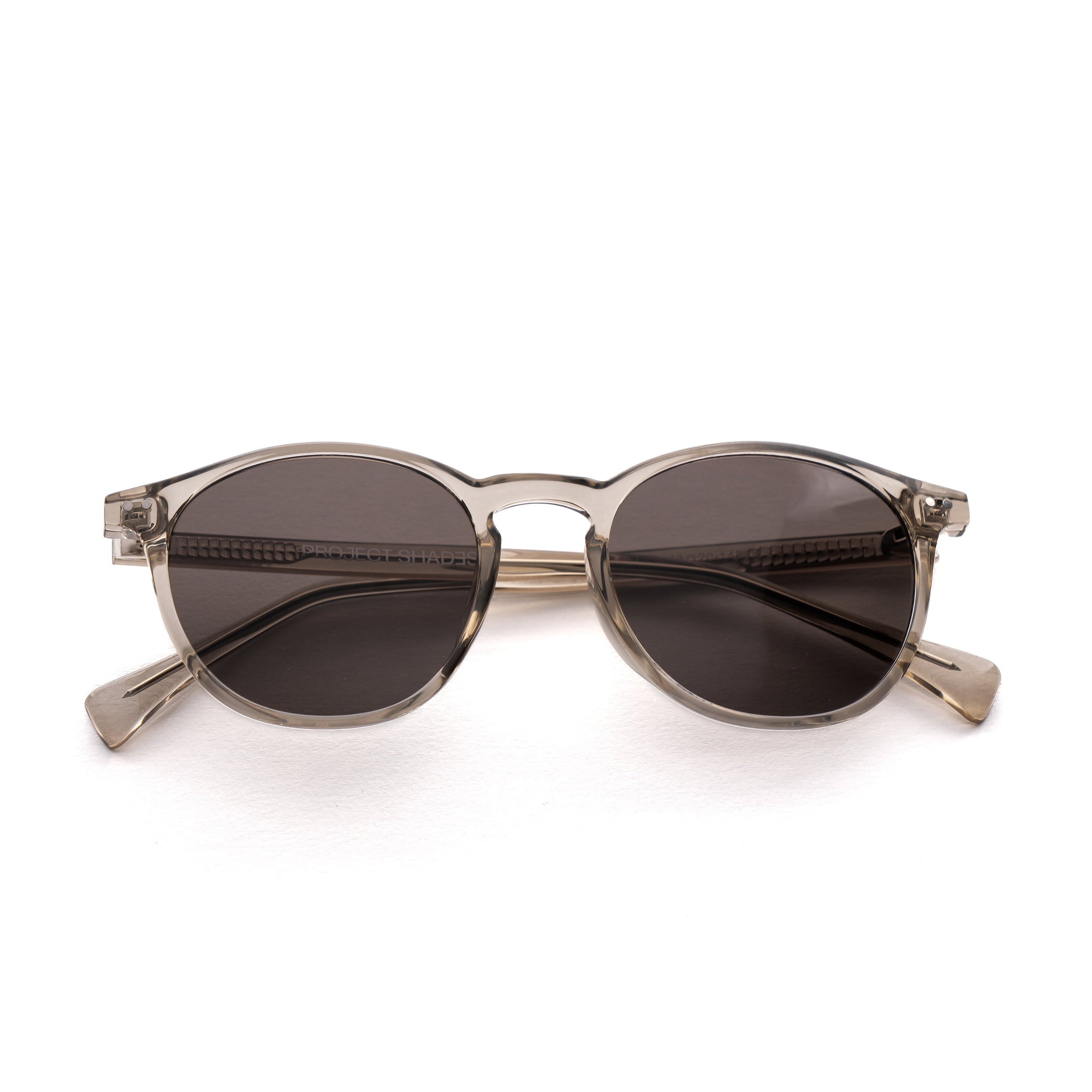 [ Roundabout ] Everyday Round Sunglasses : Champagne - projectshades