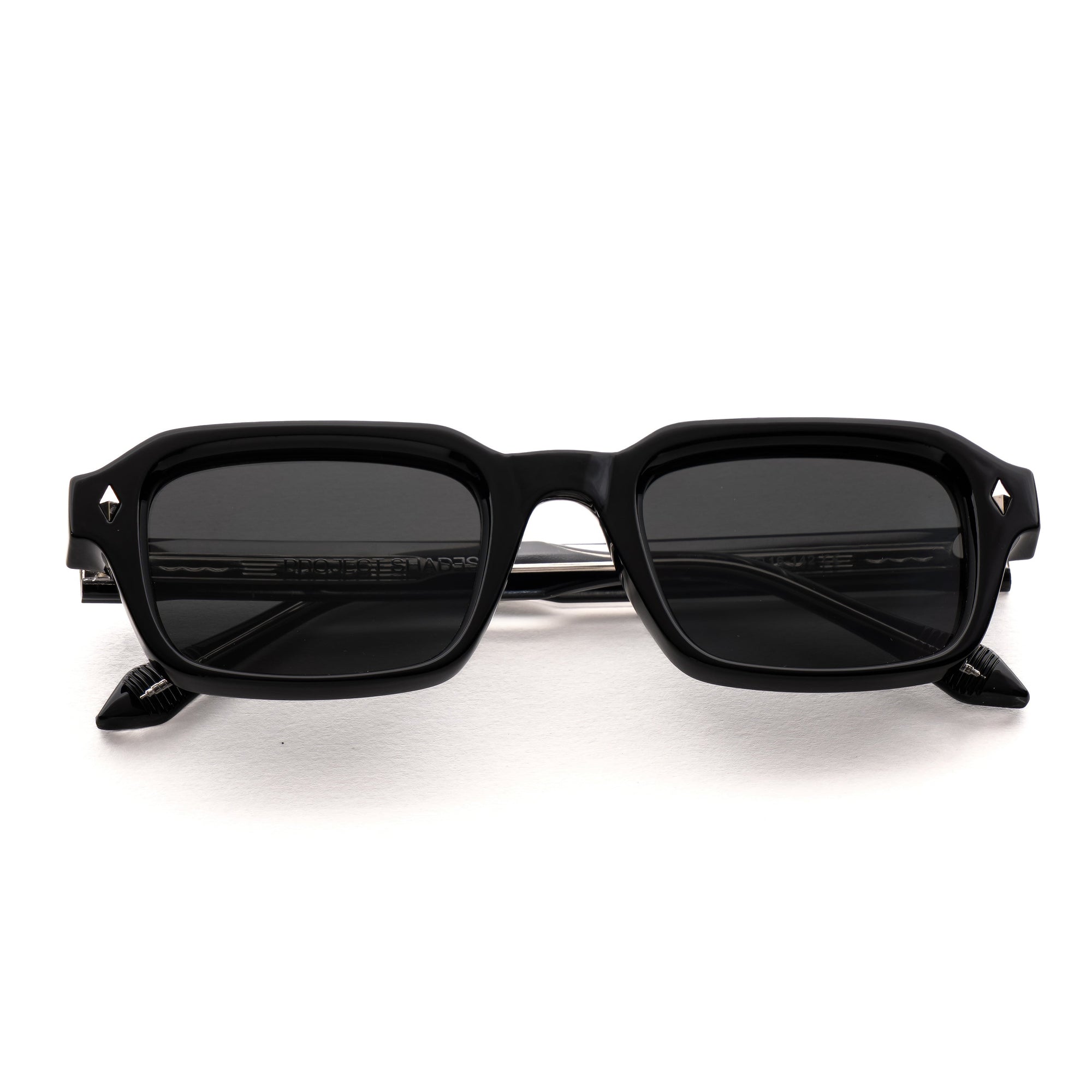 [ Hermes ] Everyday Rectangular Sunglasses : Black - projectshades