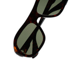 [ Ares ] Oversized High-Fashion Sunglasses : Leopard/Green