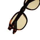 [ Icarus ] Retro Round Sunglasses : Green/Tortoise