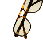 [ Hyperion ] Double-Bridge Aviator Sunglasses : Light Green