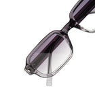 [ Prometheus ] Classic Rectangular Sunglasses : Purple