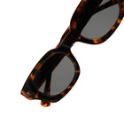[ Atlas ] Chunky Rectangular Sunglasses : Leopard