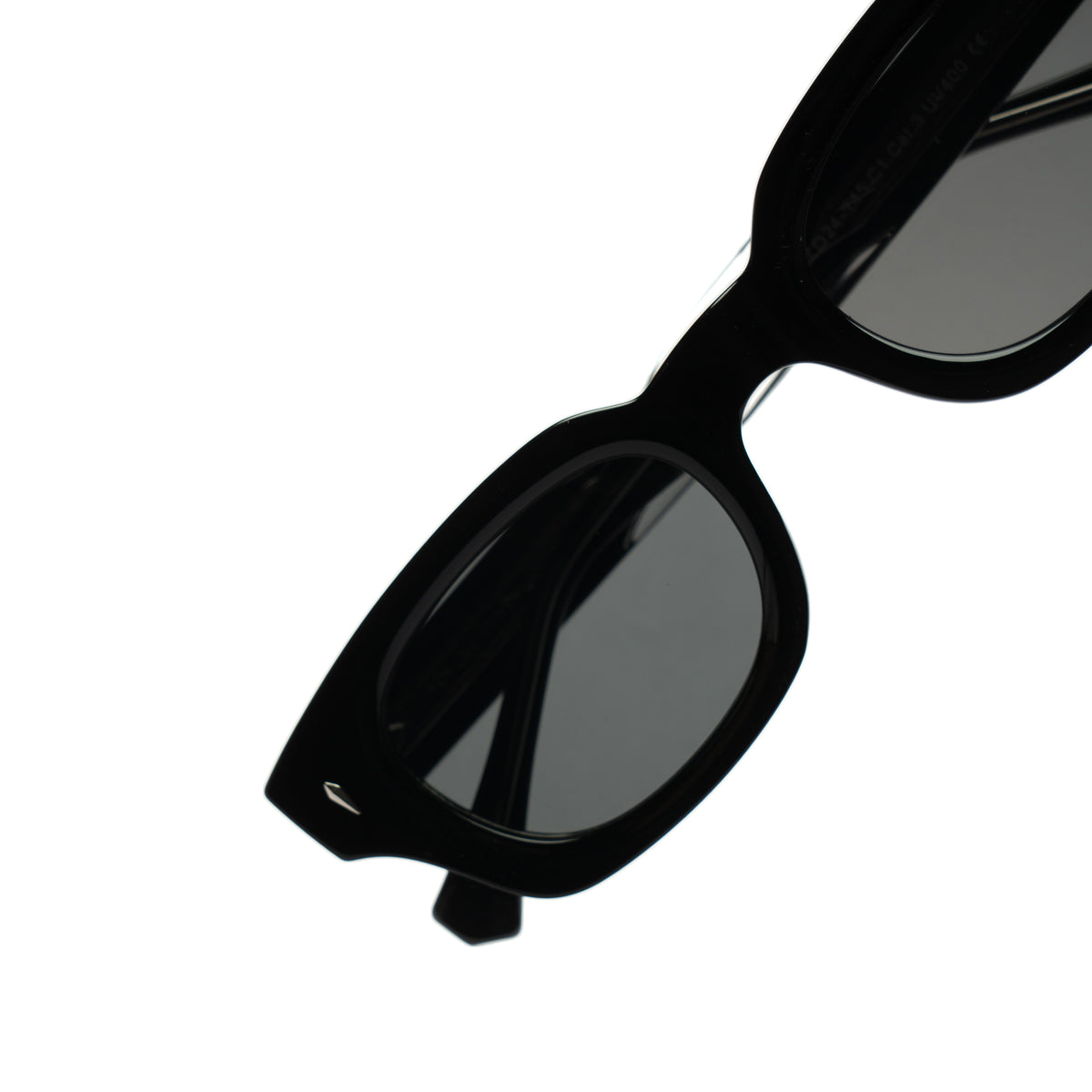 [ Atlas ] Chunky Rectangular Sunglasses : Black