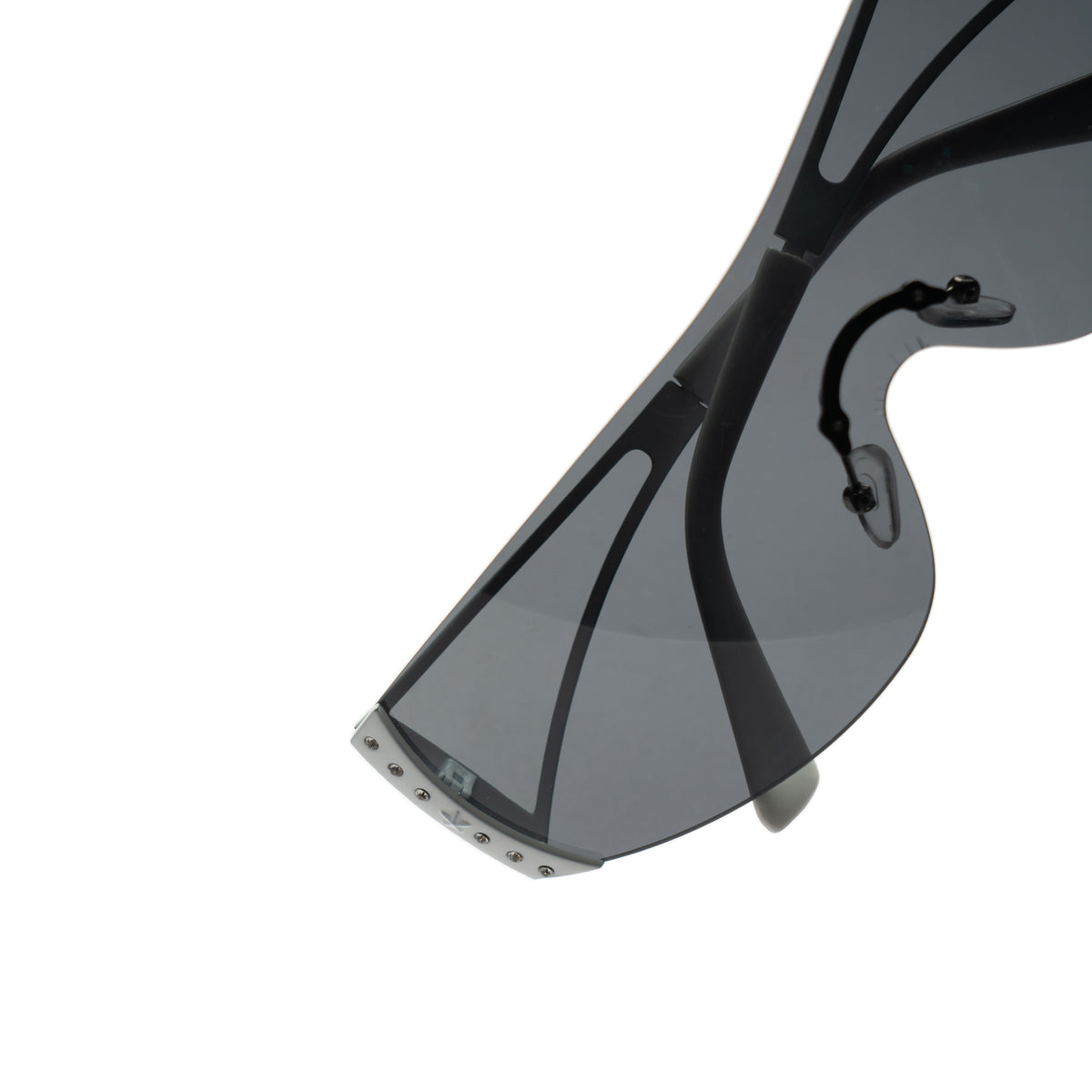 [ Tryst ] Wraparound Oversized Sunglasses : Black