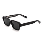 [ Apollo ] Rectangular Unisex Sunglasses : Black - projectshades