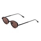 [ Orbit ] Oval Sleek Sunglasses : Brown - projectshades