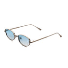 [ Orbit ] Oval Sleek Sunglasses : Blue - projectshades
