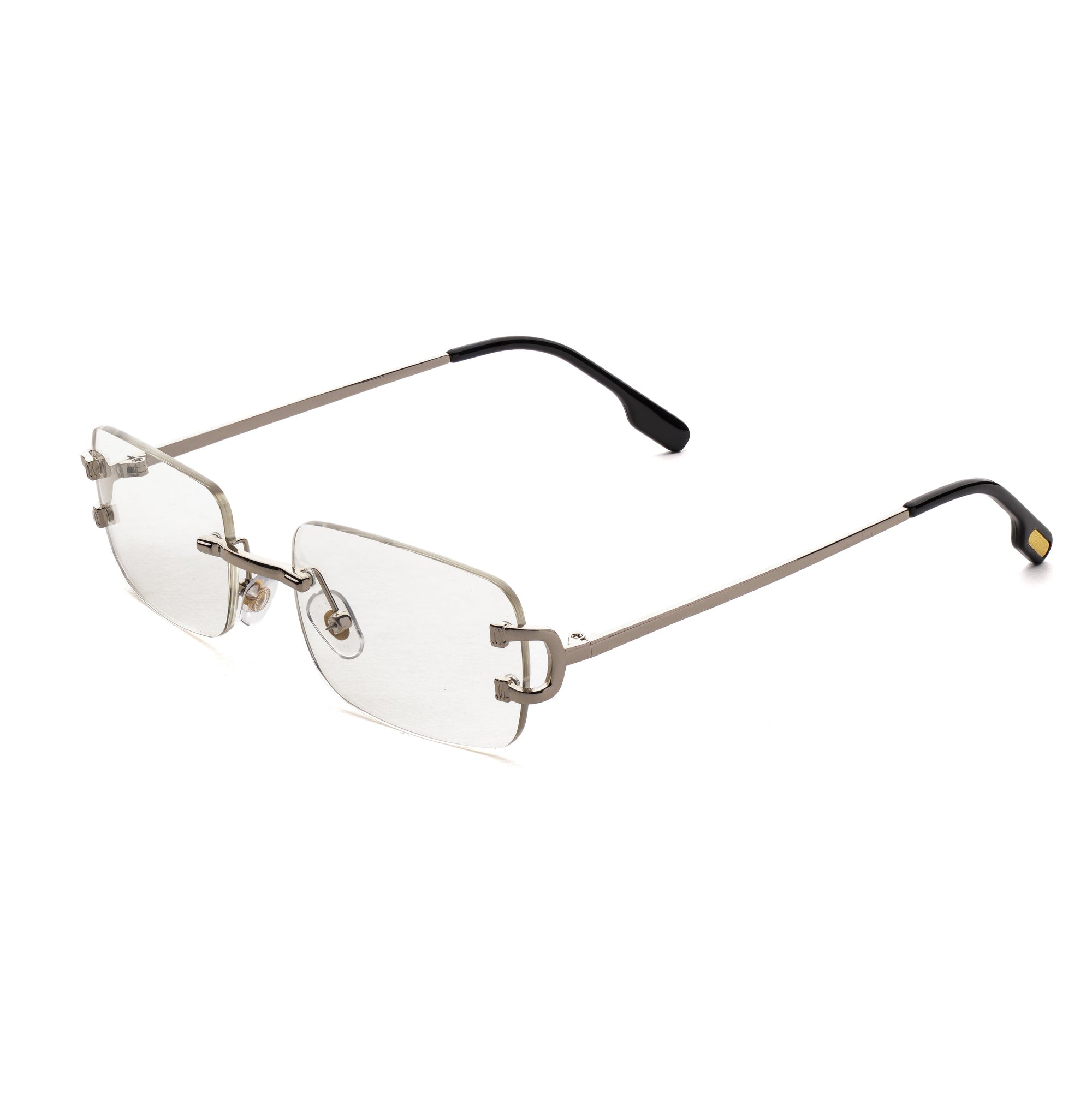 [ Serendipity 2.0 ] Holiday Rimless Sunglasses : Clear - projectshades