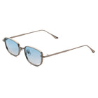 [ Riptide ] Compact Squared Sunglasses : Blue - projectshades