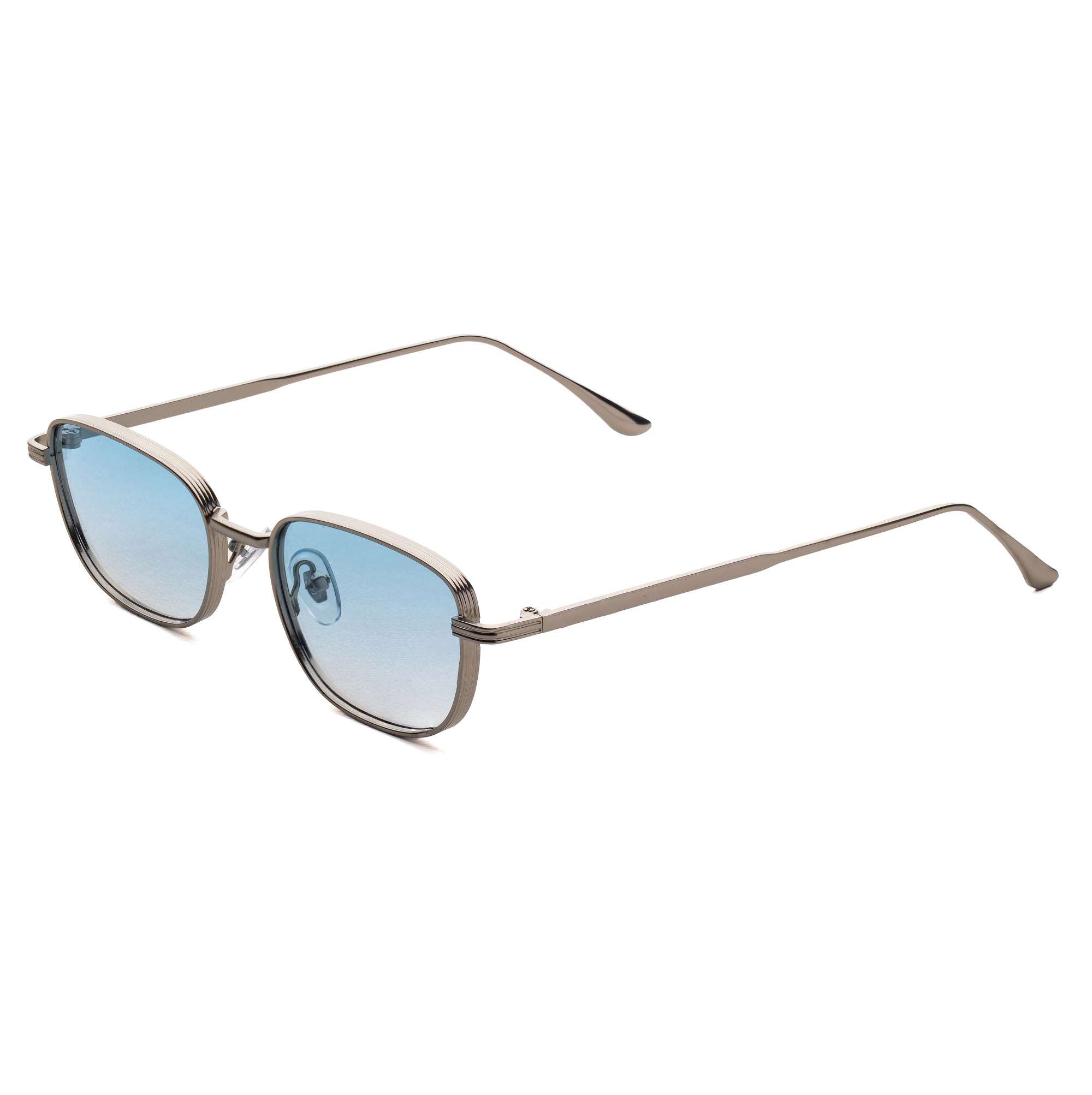 [ Riptide ] Compact Squared Sunglasses : Blue - projectshades