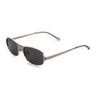 [ Baltic ] Unisex Metal Sunglasses : Black Silver - projectshades