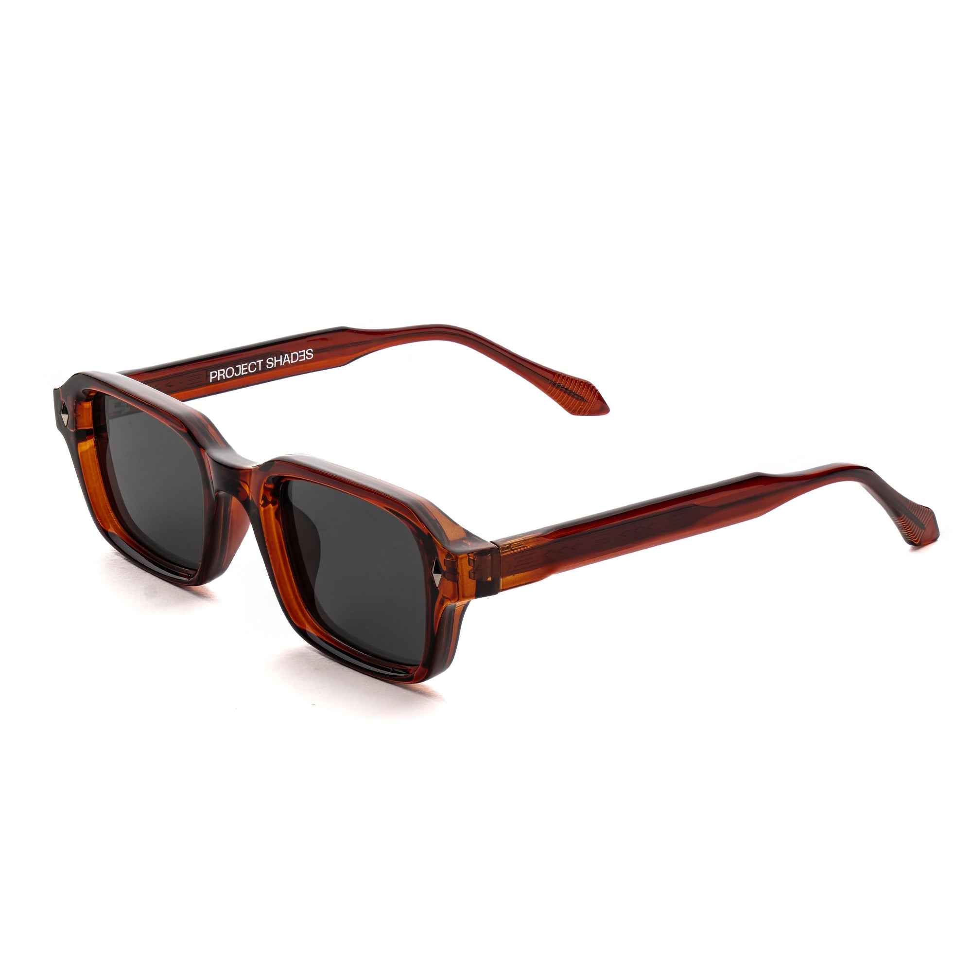 [ Hermes ] Everyday Rectangular Sunglasses : Brown - projectshades
