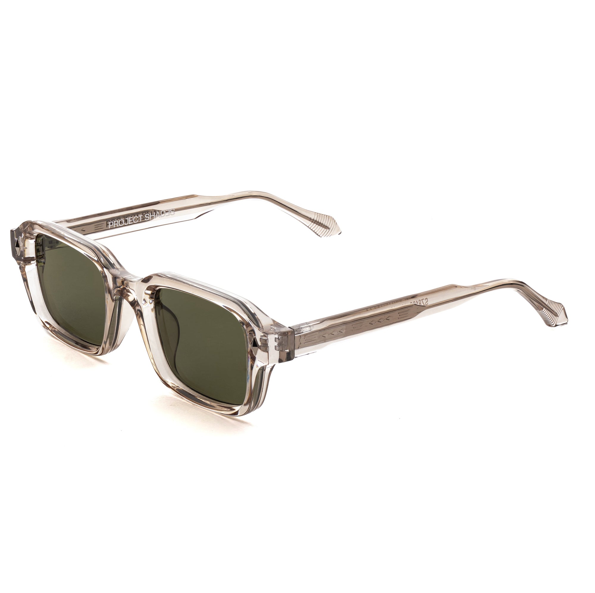 [ Hermes ] Everyday Rectangular Sunglasses : Green - projectshades