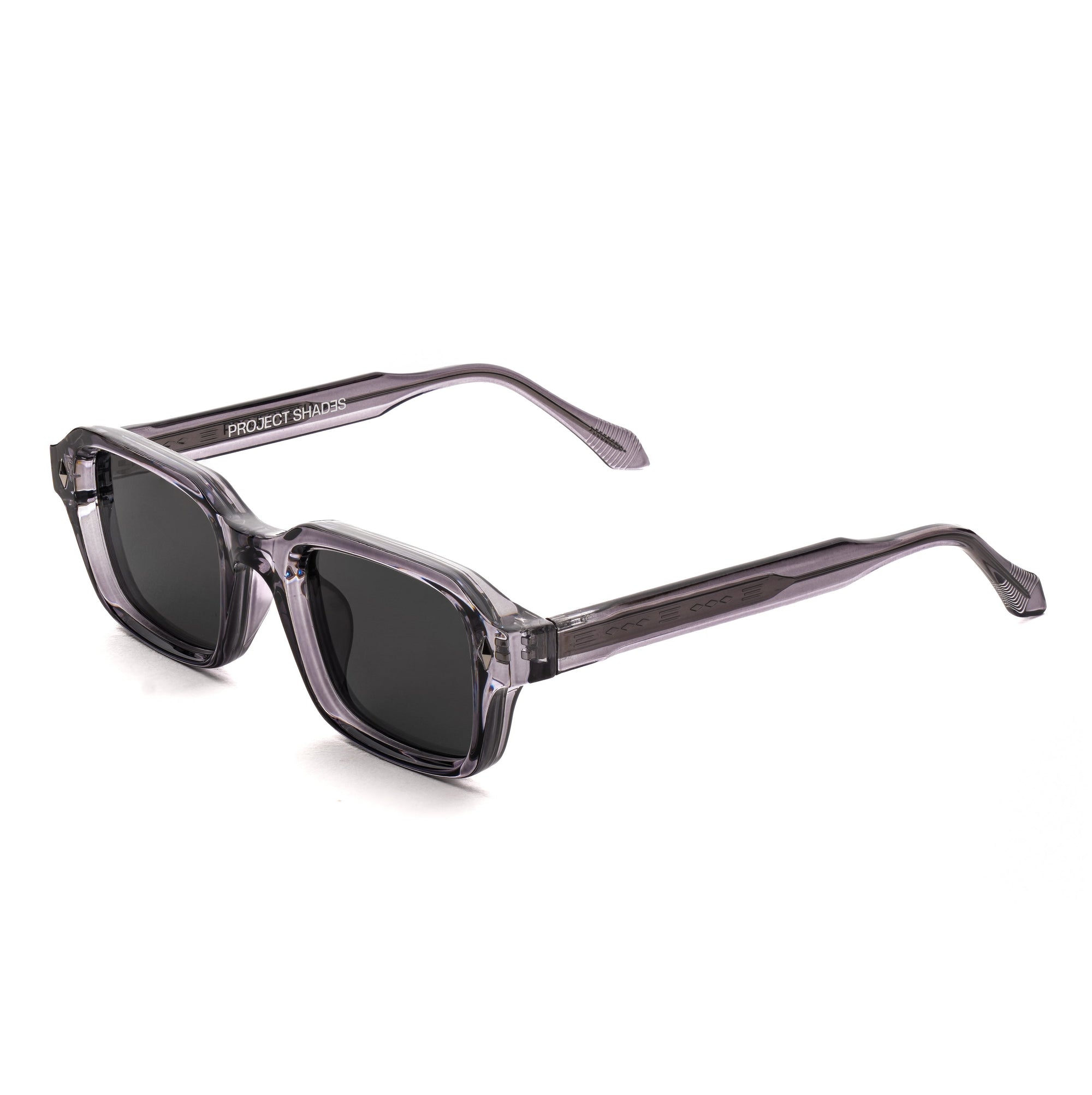 [ Hermes ] Everyday Rectangular Sunglasses : Gray - projectshades