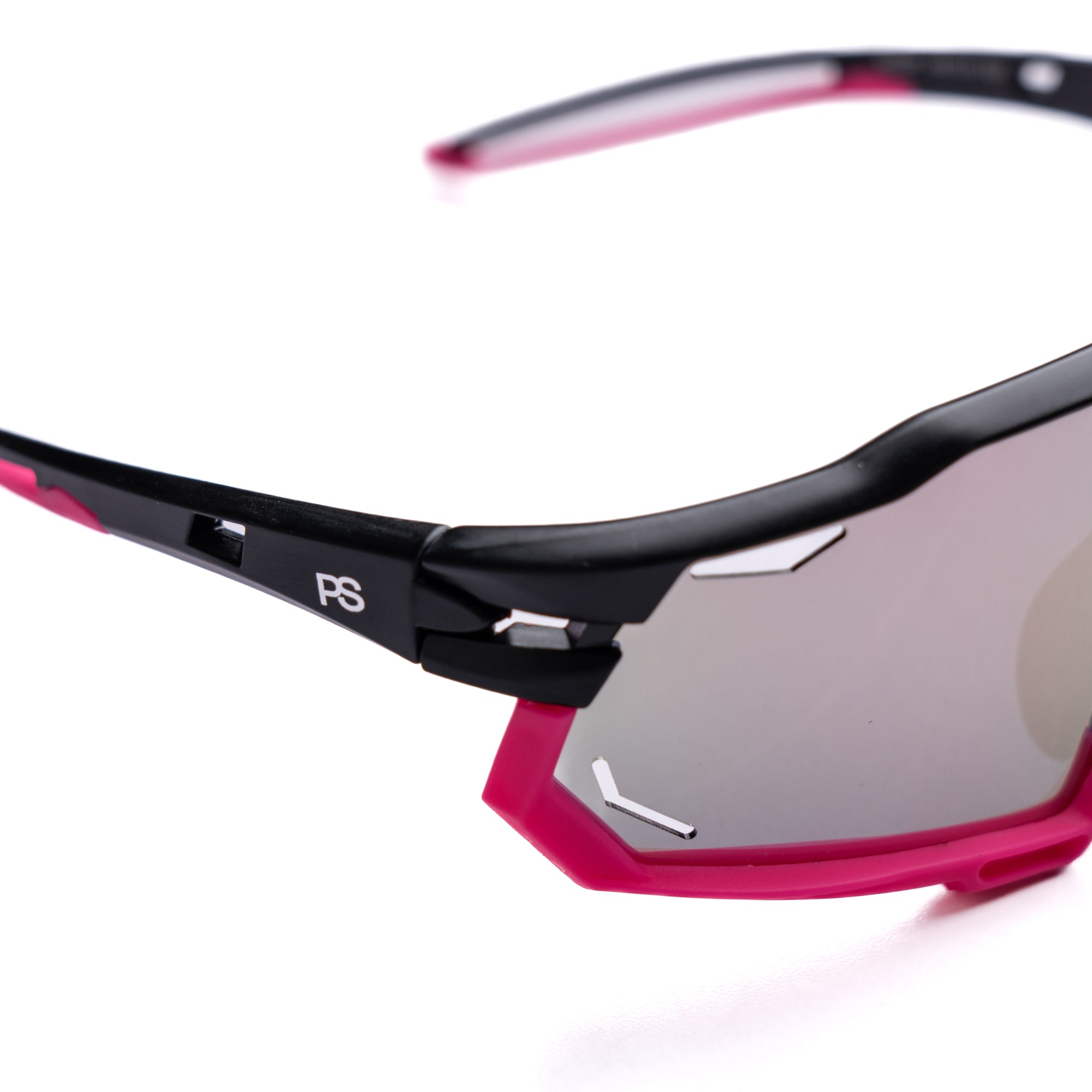 [ Kryptonite ] Polarised Sports Sunglasses : Pink - projectshades