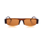 [ Nemesis ] Flat-top Y2k Sunglasses : Brown