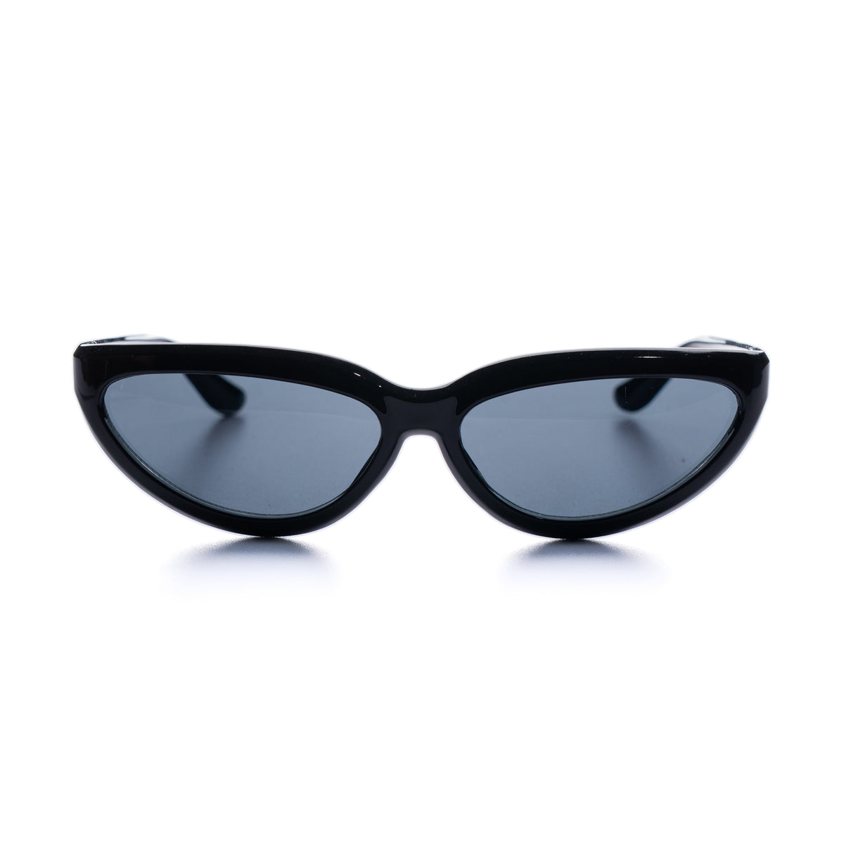 [ Helen ] Y2k Cateye Sunglasses : Black
