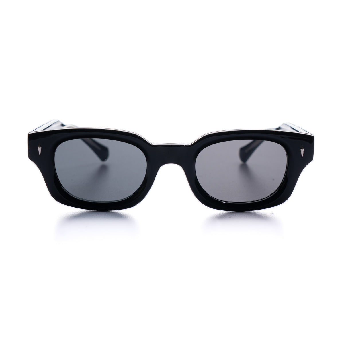 [ Atlas ] Chunky Rectangular Sunglasses : Black