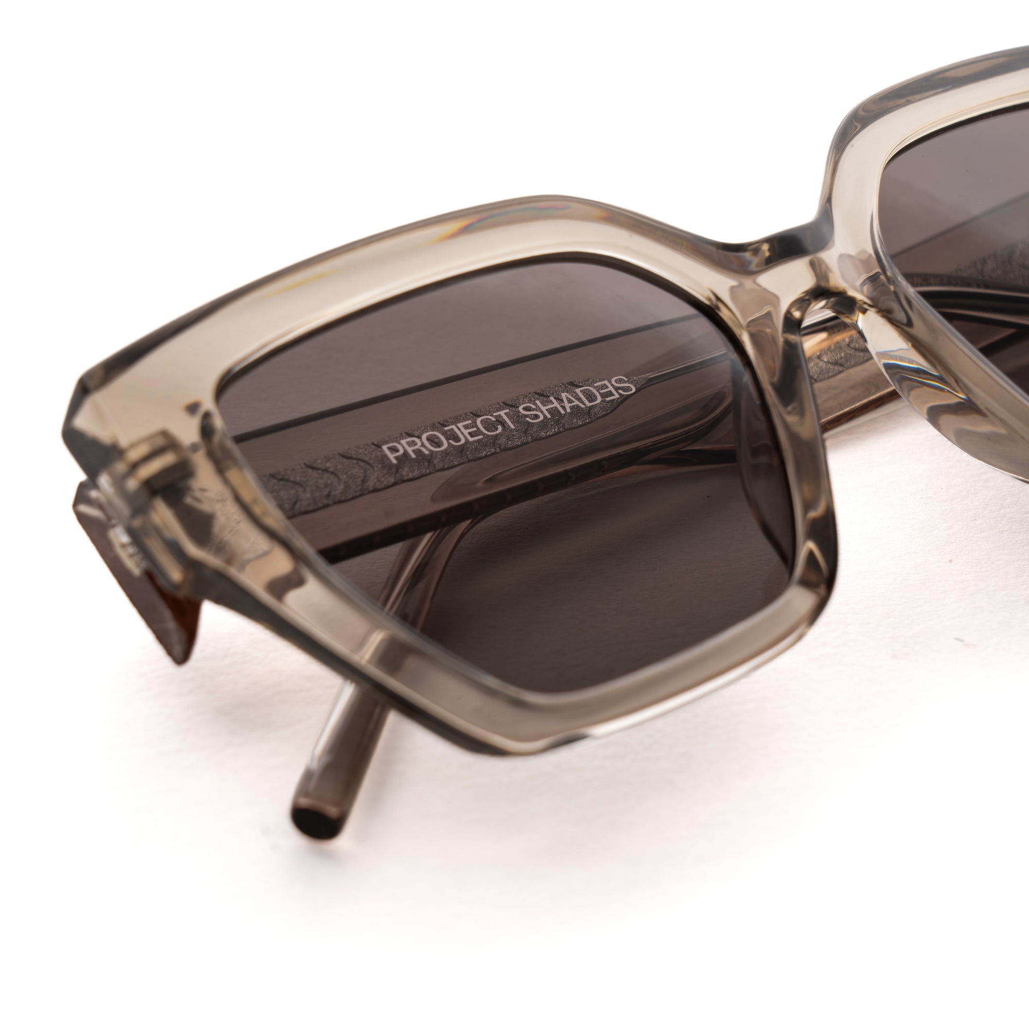 [ Muse ] Oversized Cateye Sunglasses : Champagne - projectshades