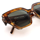[ Muse ] Oversized Cateye Sunglasses : Leopard Green - projectshades